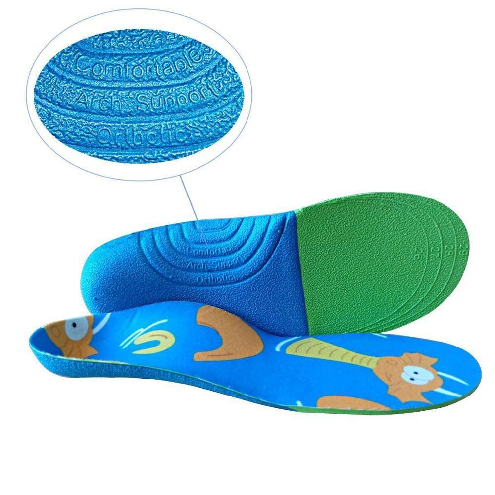Flatfoot Orthopedic Kids Orthotic Insole Cushion Padding Insole Flatfoot Insole  Kids Children