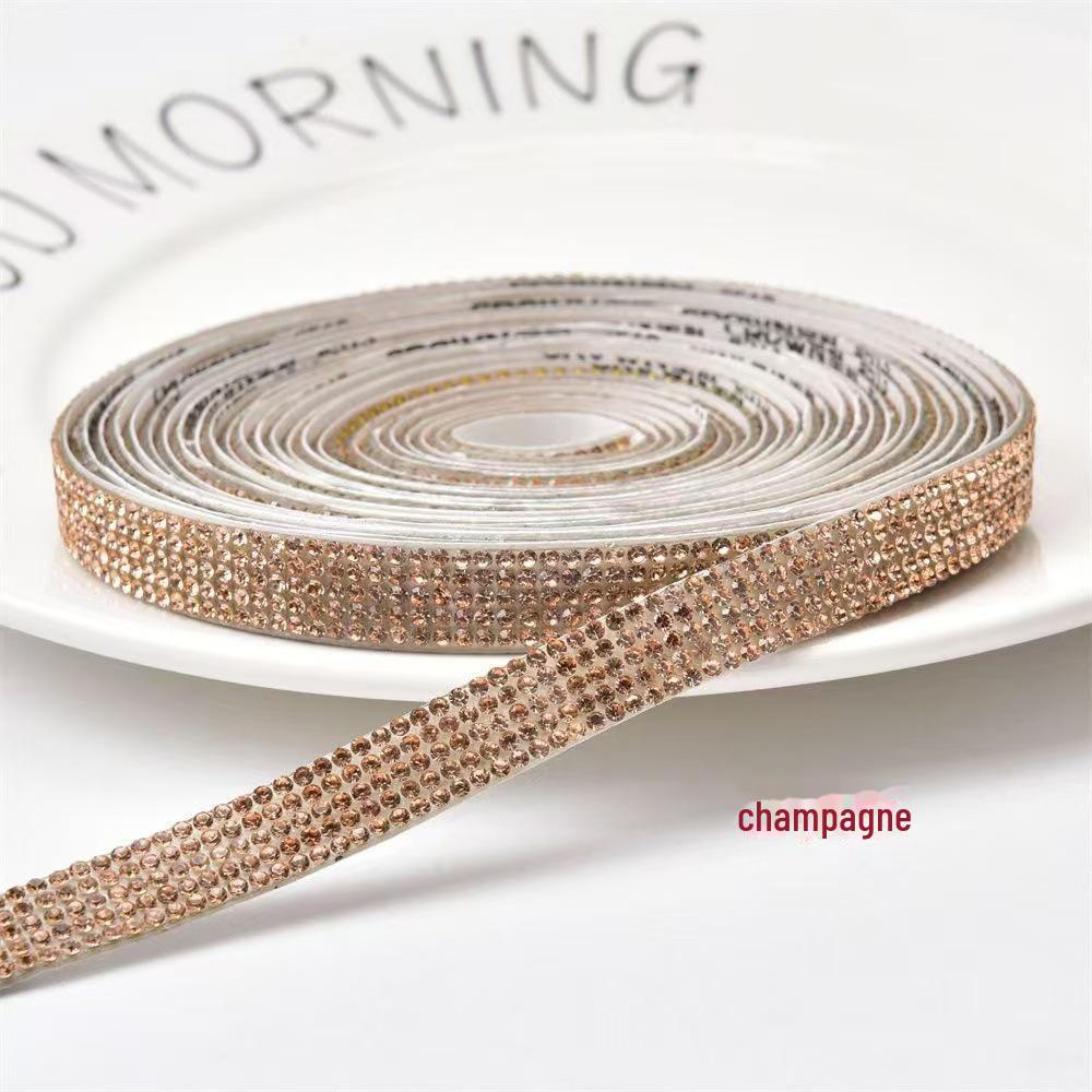 Benzi autoadezive cu strass pentru îmbrăcăminte, pantofi și pălării DIY - Autocolante decorative cu diamante.