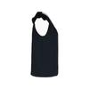 Summer Women's T-shirt Fashion Sleeveless Temperament Elegant Colorblocking V-Neck Tops