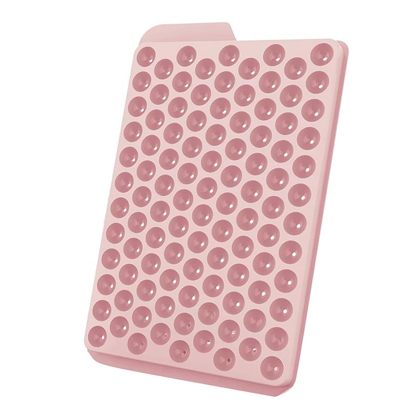 

Мини-лотки для кубиков льда Модернизированная форма для изготовления ледяных шариков Крошечный лоток для измельченного льда розовый