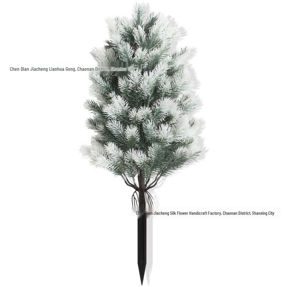 Artificial Pine Branch Insert for Garden and Home Christmas Decor