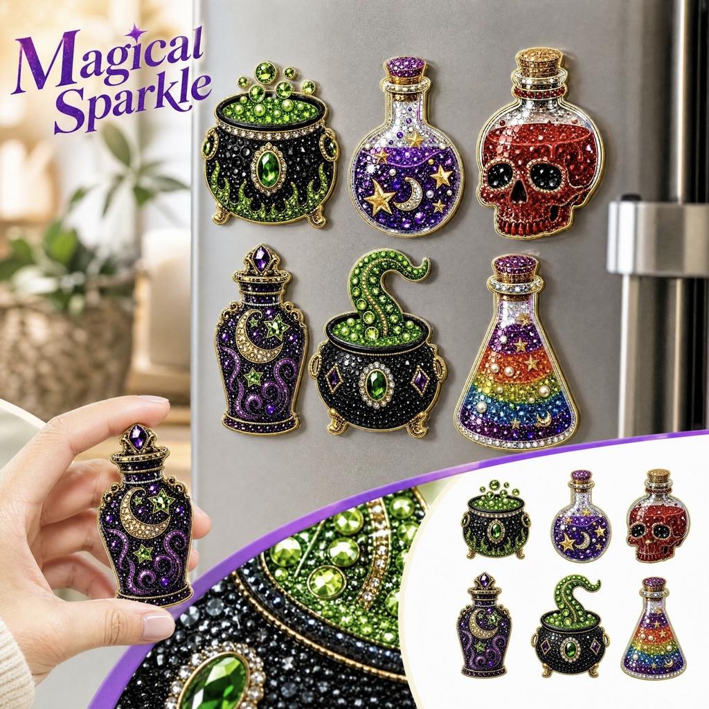 6 Piece Refrigerator Set for Kitchen and Home Decoration
