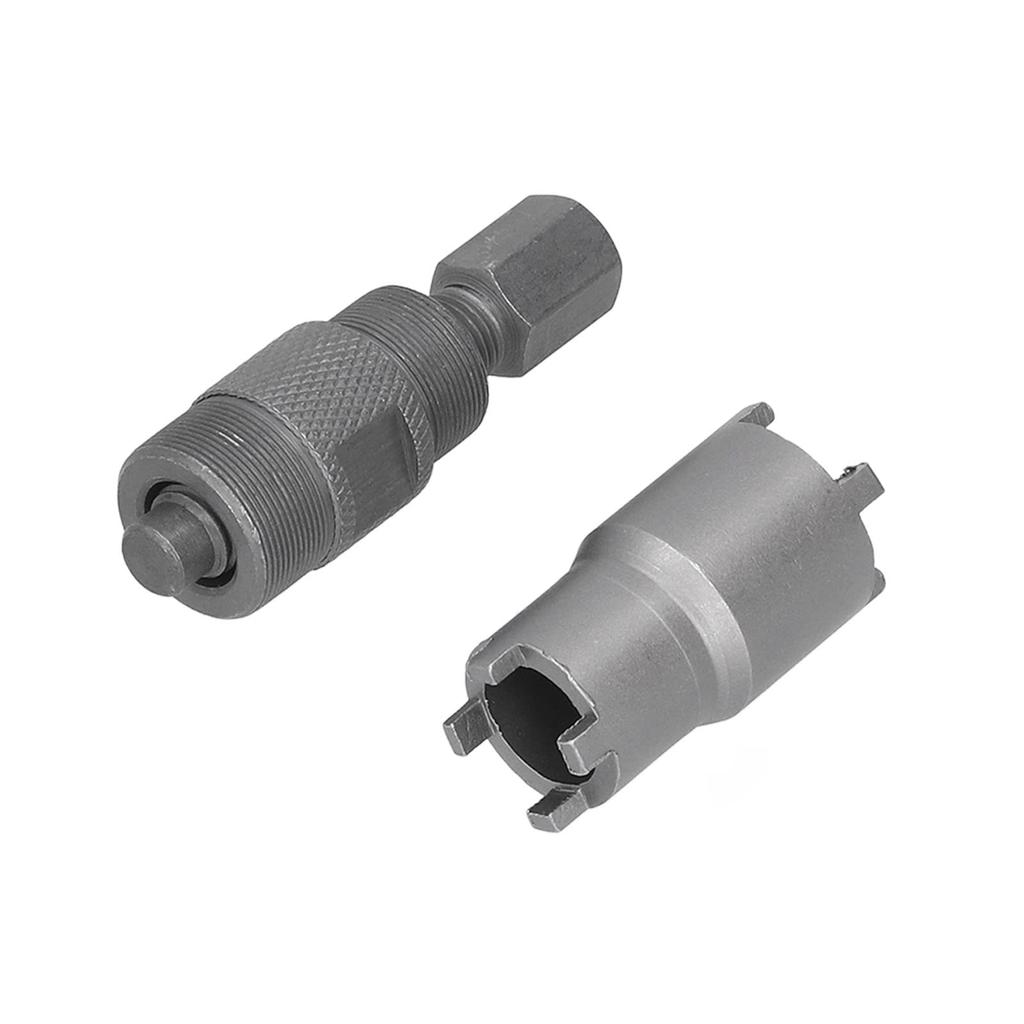 Universal Magnetic Flywheel Puller & Clutch Lock Nut Spanner Tool Set for GY6 50CC 125CC 150CC Engines