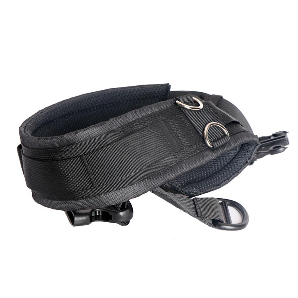 Professional Photography Waist Belt Heavy weight Nylon Strap For Camera Gear Secure D Rings Attachment Travel Adventure