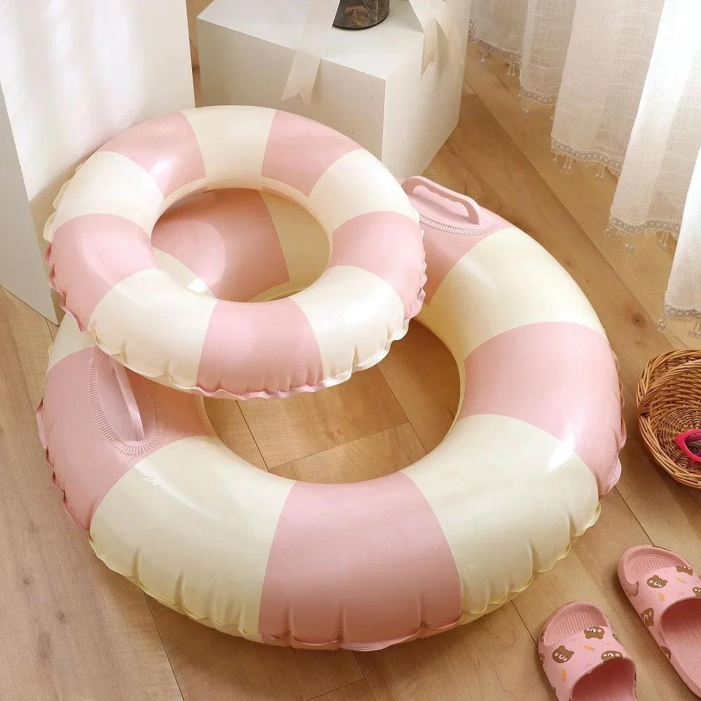 Donut Swimming Ring Inflatable Pool Float for Teen Kids Swimming Circle Baby Swim Tube Water Play Swimming Pool Toys