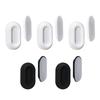5Pcs Magnetic Remote Control Bracket, Self-Adhesive Wall Mounted Storage Bracket For Remote Controls, Household Goods Storage
