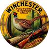 Letrero Metálico Vintage de Lata Cartuchos de Escopeta Winchester Arte de Pared Decoración de Cocina Bar