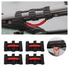 4pcs Roll Bar Grab Handles Bar Grip for Jeep Wrangler CJ YJ TJ JK JL 1987+ Black