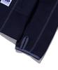 MADDEN Henley Neck Hb Waffle Hoodie Navy