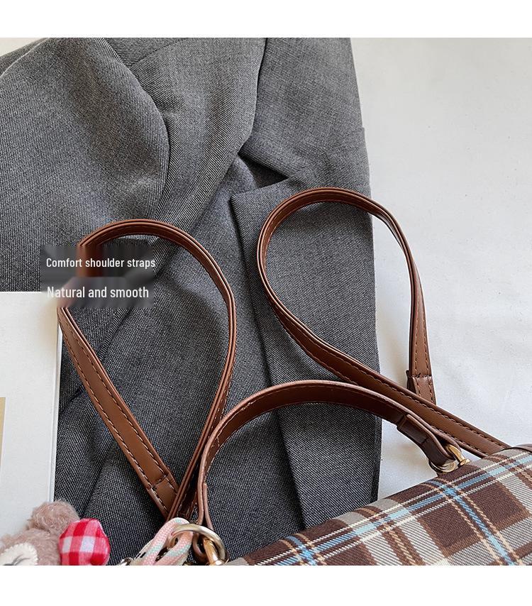 Retro Women's Lightweight Versatile Backpack & Crossbody In Cute College Style for Travel & Casual Use