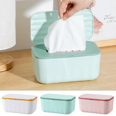 Wipes Box Case Dustproof Wet Tissue Box With Lid Wet Tissue Storage Holder Dispenser For Home Car Office Paper Tissue Organizer
