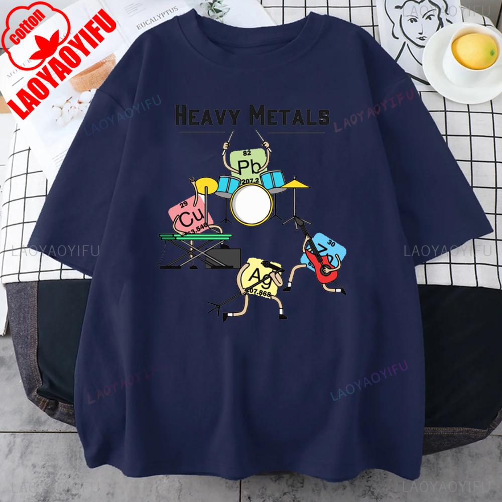 Chemistry Science Physics Mathematics Printed T-shirt Creativity Style Casual for Daily Wear and Casual Outings Harajuku