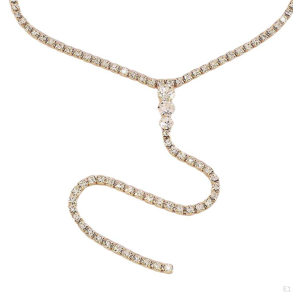 Halskette Kleiderzubehör Mode Exquisites Lariat für Party-Mädchen Braut