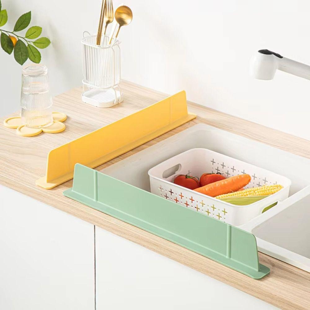 Splash Guard Anti-Splashing Water Plate Anti-Splash Sink Splash-proof Water Board  Bathroom Use