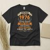 50. Geburtstag T-Shirt Geboren 1976 50 Jahre Alt Geschenke Vintage 1976 T-Shirt Fünfzig