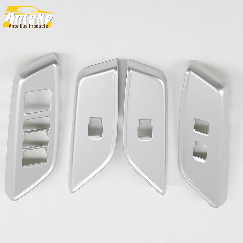 18 ES300 Glass Switch Frame: Car Door Window Armrest Lift Button Decorative Sequin