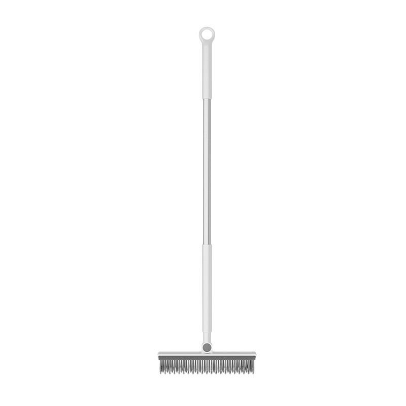 Long-Handle Floor and Tile Brush for Bathroom Cleaning