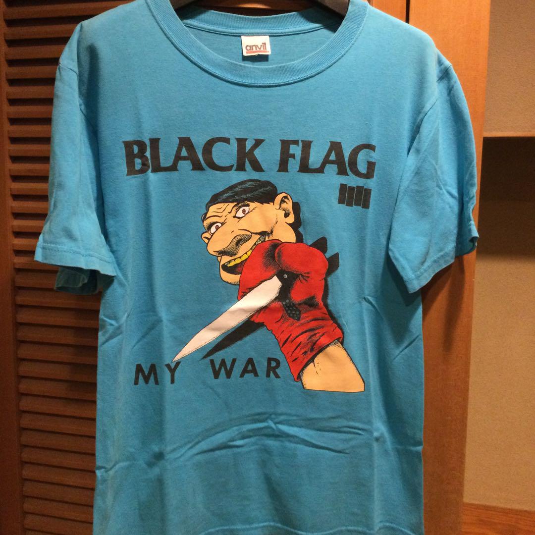 

[Б/У] 90-е BLACK FLAG MY WAR/M старый тег anvil US хардкор