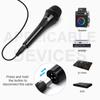 Dynamic Wired Microphone, 6.35mm Cardioid Karaoke Mic for Professional Setting, Handheld Vocal Microphone for Karaoke Machine
