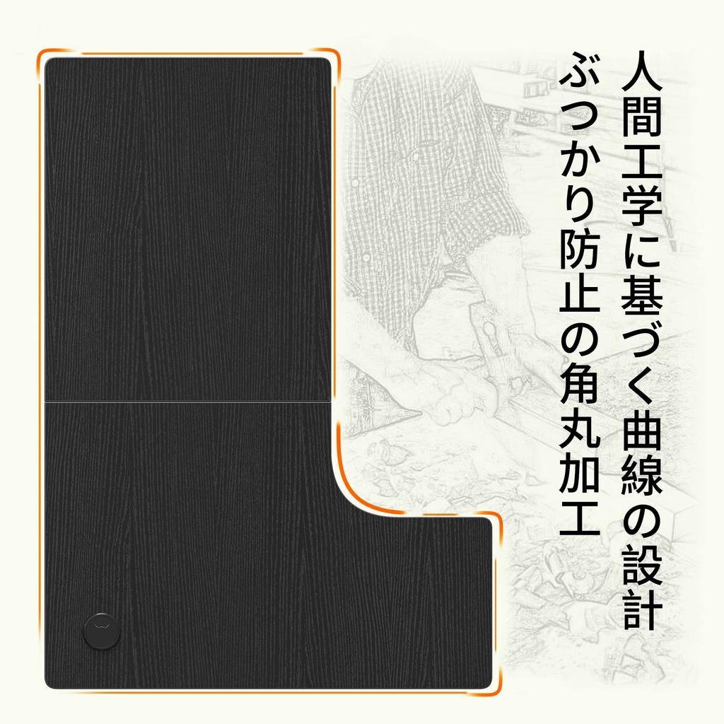 CubiCubi Computer PC Width Gaming Work Desk with Corner Study Work from Easy To Left Width Computer Gaming Work Monitor Corner Desk with Stand Office