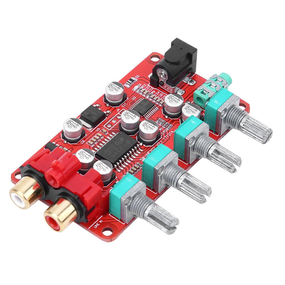 PT2315E Audio Processor Board Tone Adjustment Module Potentiometer Fixed High and Low Sound HF202