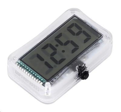 Waterproof, Compact, Mini Digital Clock with Backlight and Battery Operation for Motorcycles and Bikes.