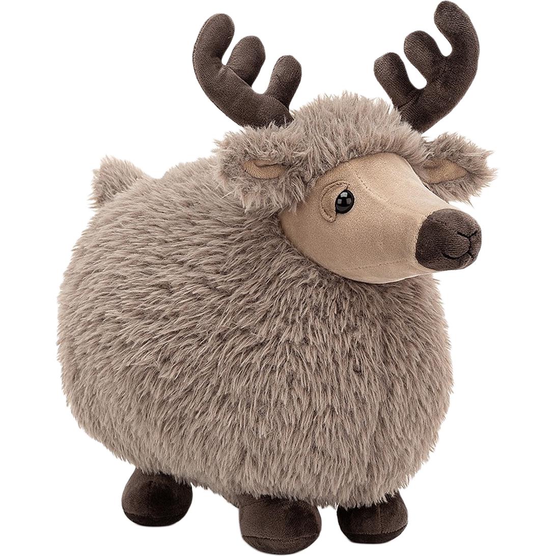 

JELLYCAT Коллекция Фермерских Животных Куклы Робби Ручной Олень Мягкая Игрушка 15 см Высота В Позе Сидя