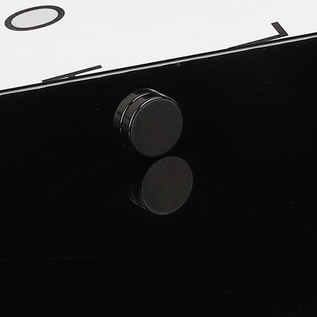 

Титановая сталь Клипсы для ушей Панк Поддельные серьги Корейская версия Магнит для мужчин Без проколов Магнитные серьги 12mm чёрный