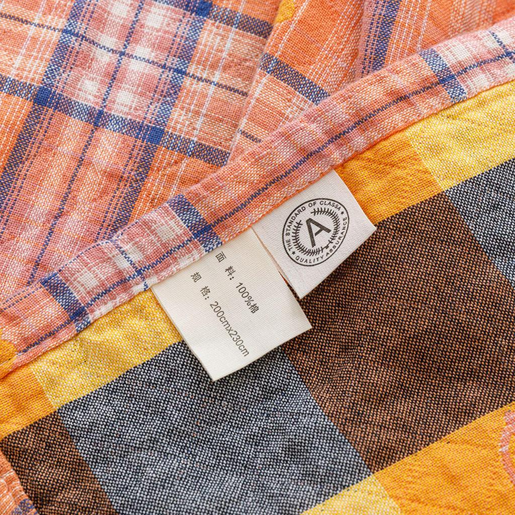 Spring & Summer 100% Cotton Triple-Layer Gauze Cooling Quilt for Home and Office