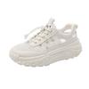Summer New Hollow Little White Shoes Female Students Thick-soled Versatile Casual Sports Board Shoes