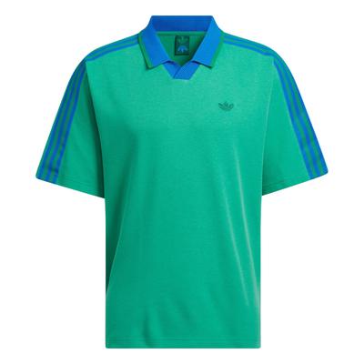 Originale Ss24 Rolling Links Series Logo Pullover Sport Poloshirt Herren Poloshirts Rauchgrün IZ3006