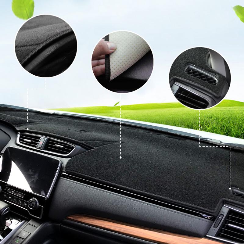 For Honda CR-V CRV 2017 2018 2019 2020 2025 2025 Car Dashboard Cover Sun Shade Mats Avoid Light Pads Anti-UV Carpets Accessories