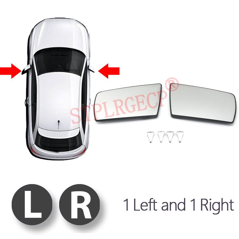 Left or Right Door Side Wing Mirror Glass Power Heated Rear View Replacement for Mercedes C E S Class W202 S202 W210 W140 C140