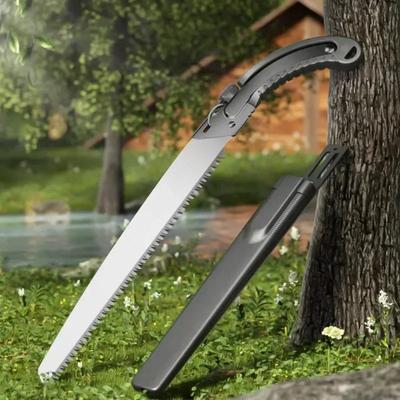 Outdoor Garden Multifunctional Portable Hand Saw Three-sided Tooth High Temperature Quenching Pruning Fruit Tree Waist Saw
