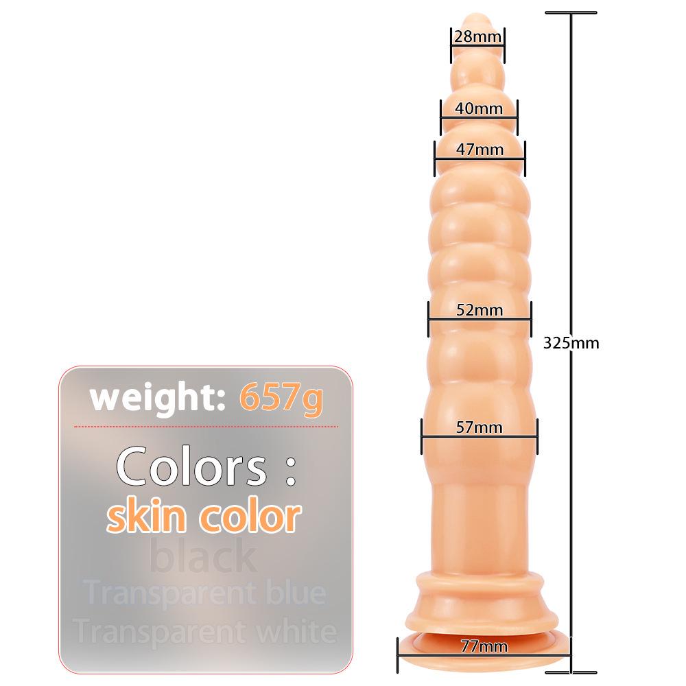 Extra-Large Anal Dilator: 9-Model Collection for Gay Fisting, Thickened PVC
