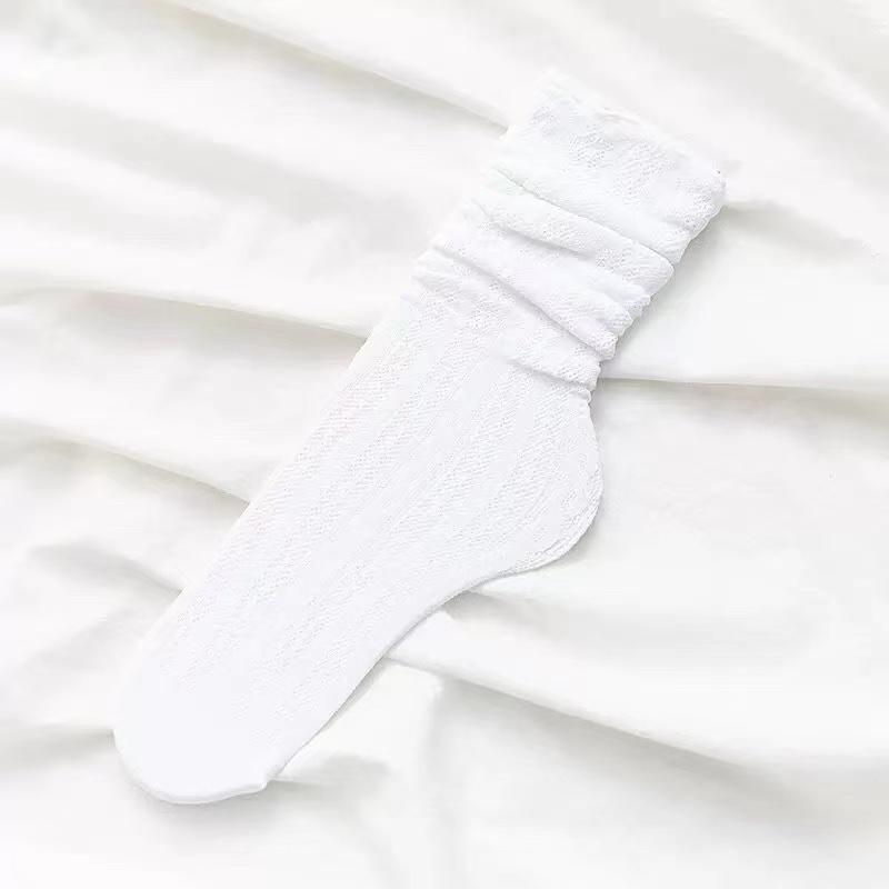 

1 Pair Women Lace Short Summer Socks Japanese Lovely Sweet Ruffle Cotton Lace Lolita Style Princess Socks High Quality Socks One Size білий