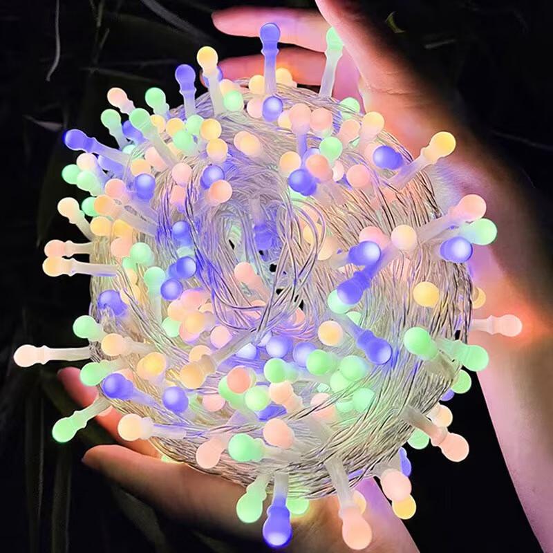 HEIXIE Solar LED Outdoor String Lights