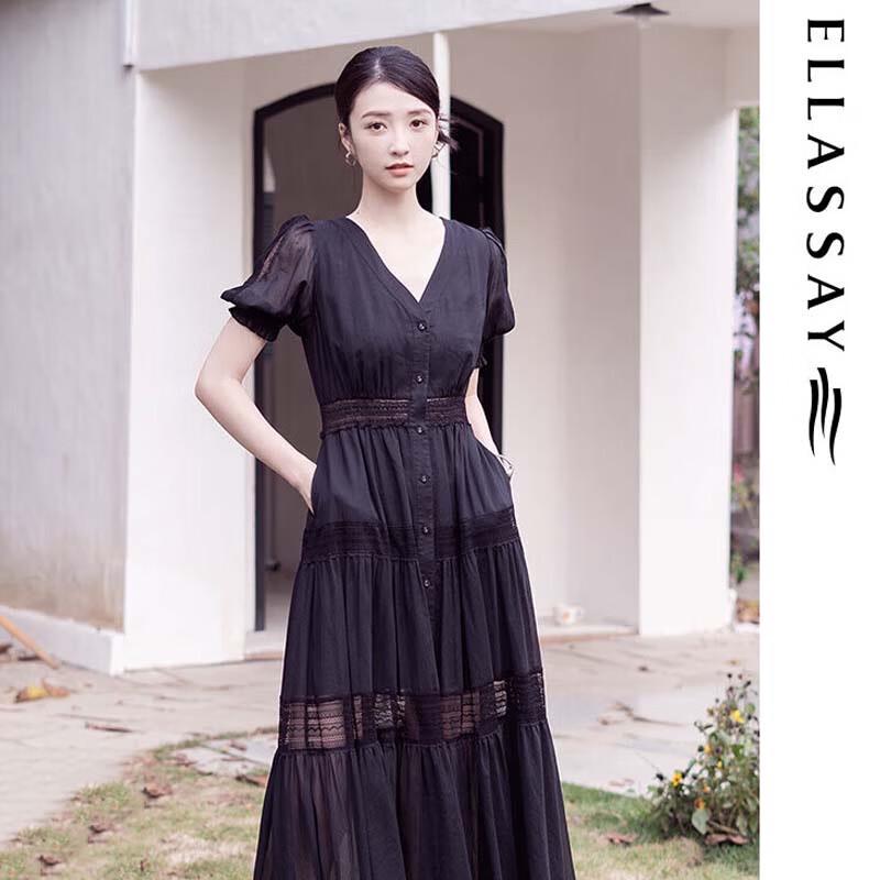 

ELLASSAY Women s Summer Faux Linen Dress S