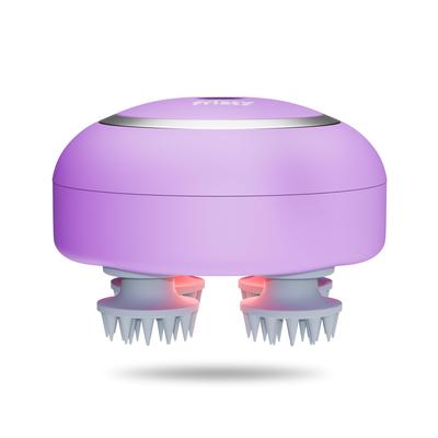 Frizty Head Massager For Scalp | Hair Massager For Hair Growth | Head Massager | Red Light For Hair | 96 Silicon Kneading Points Detachable Head, S