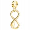 Charms Gold With Infinity Symbol Infinity Heart Silver 925