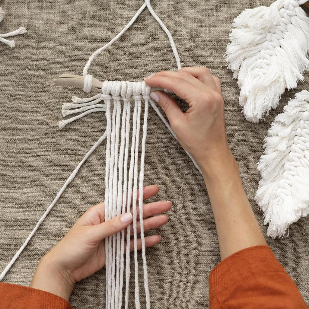 Curtain Tiebacks Curtain Ties Handmade Leaves Weave Twine Curtain tie Backs Boho Cotton Curta tiebacks Curtain Holder Tie Backs for Curta Braided