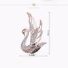 Spreading Wings Swan Temperament Brooch Ladies Corsage Gift