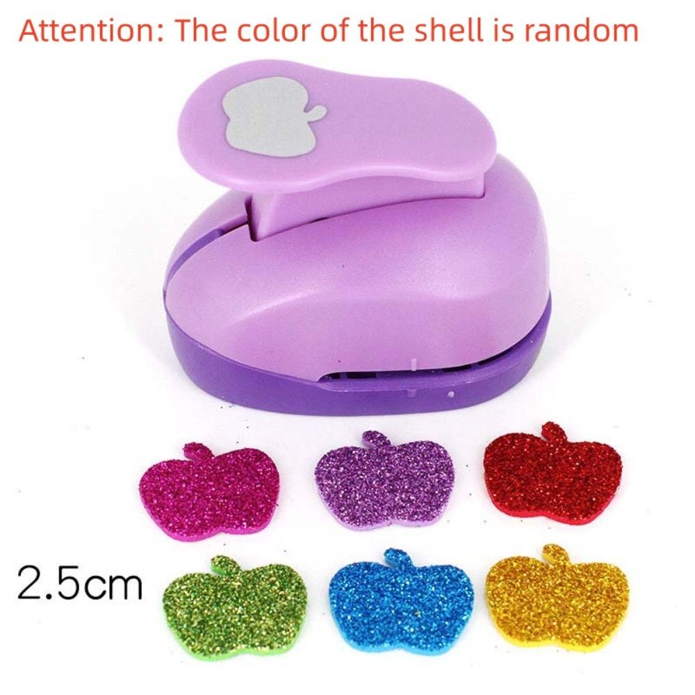 7*6*4cm Flower Furador Random Color DIY Embossing Punches DIY Paper Cut Puncher  for Card