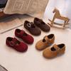 2026 New Autumn Girls' Princess Soft Sole Leather Loafers - Korean Style
