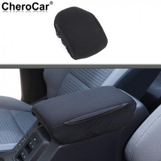 

Black Central Armrest Box Mats Pad Liner Cover For Ford Bronco -2025 Inner