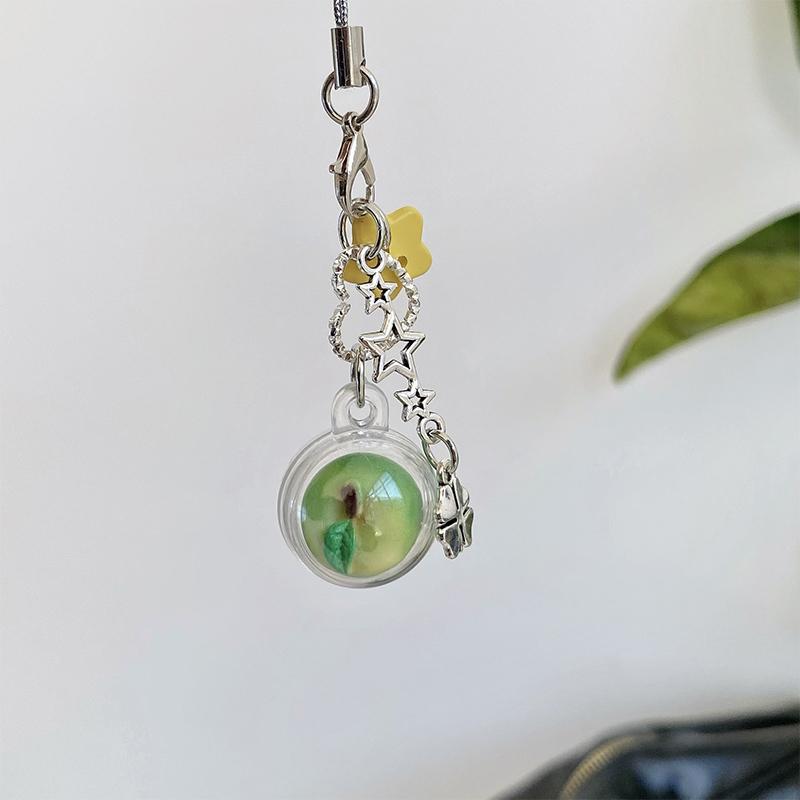 Cute Mini Fruit Phone Charm Chain Keychain Phone Lanyard Phone Case Hanging Pendant Creative Y2K Jewelry Gift
