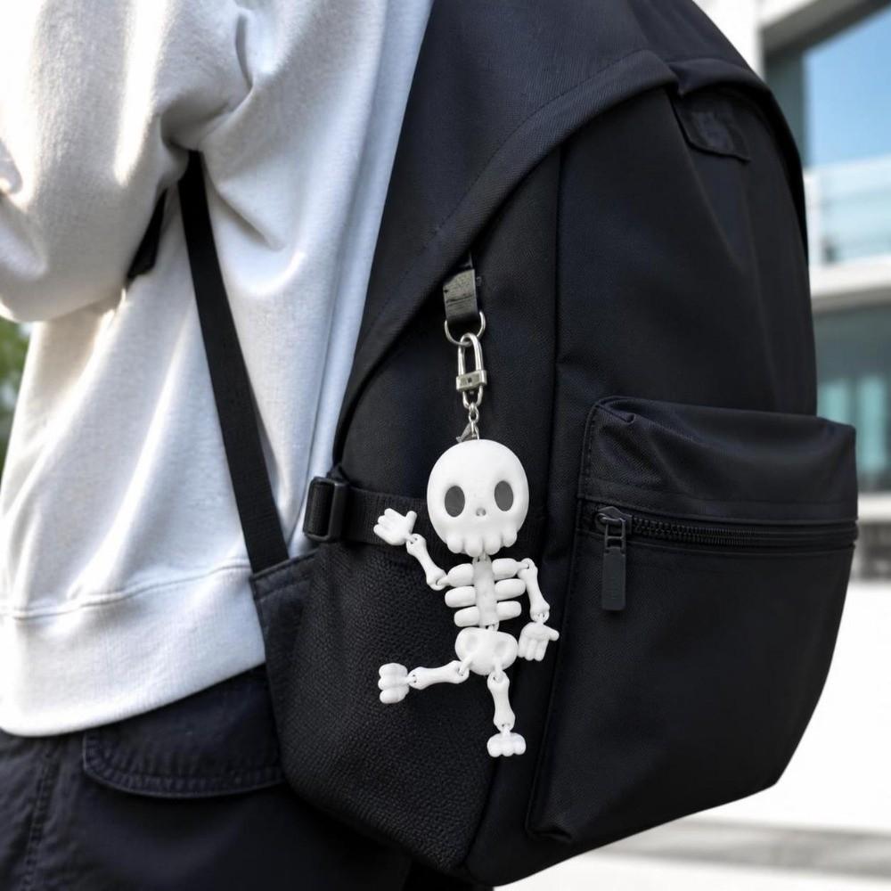 Decoration Skeleton Keychain 3D Printed Skull Bag Charm  Home Decoration