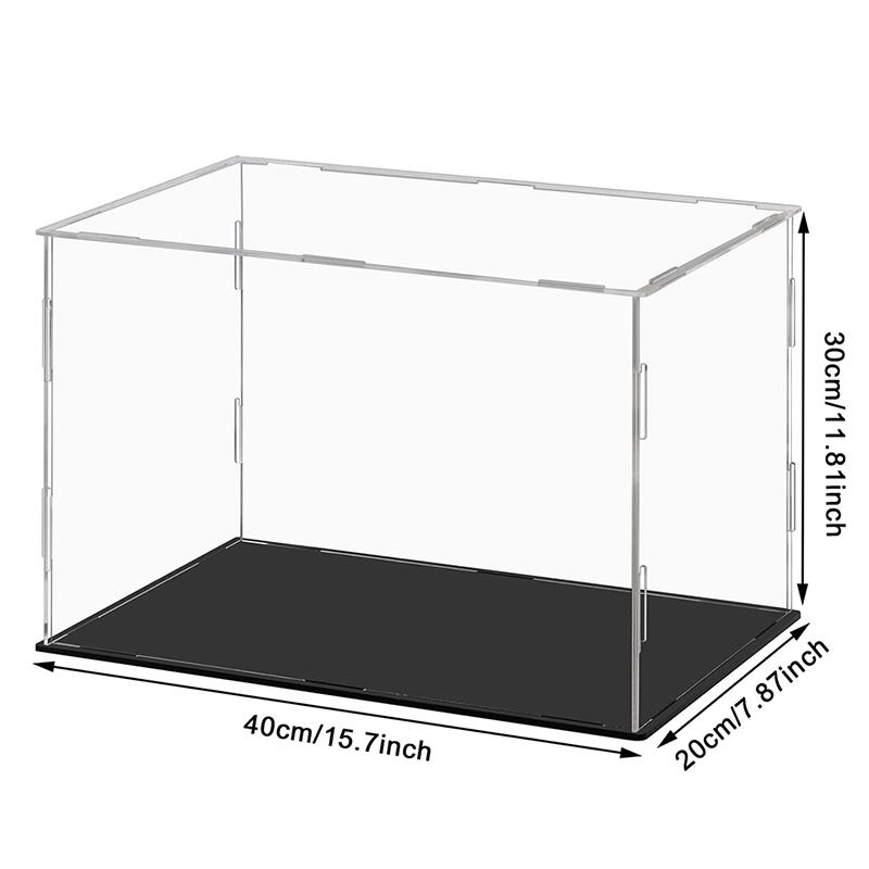 Home Storage Box Dustproof Protection Box Jewelry Box Transparent Acrylic Display Box Hand Made Transparent Box