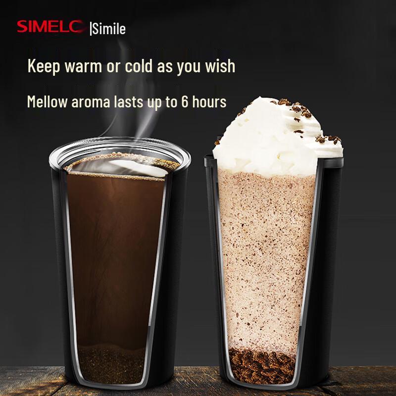 SIMELO 316 Edelstahl Reisekaffeebecher