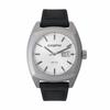 Copha XL Dandy Men's Square Watch Date Water-Resistant Analog Quartz Silver Dial Black Leather Band Genuine Import